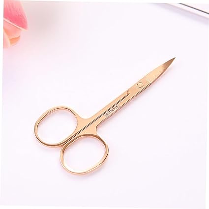 Stainless Steel Professional Rounded Safety Scissor and Sharp Trimming Scissor set