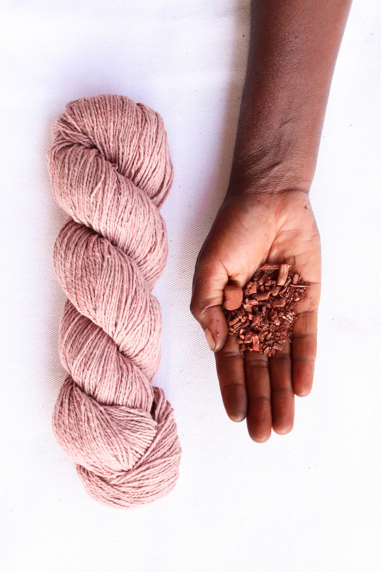 Cotton Hand Spun Natural Dyes - Ethiopian Cotton from Rwanda Exquisite Yarn