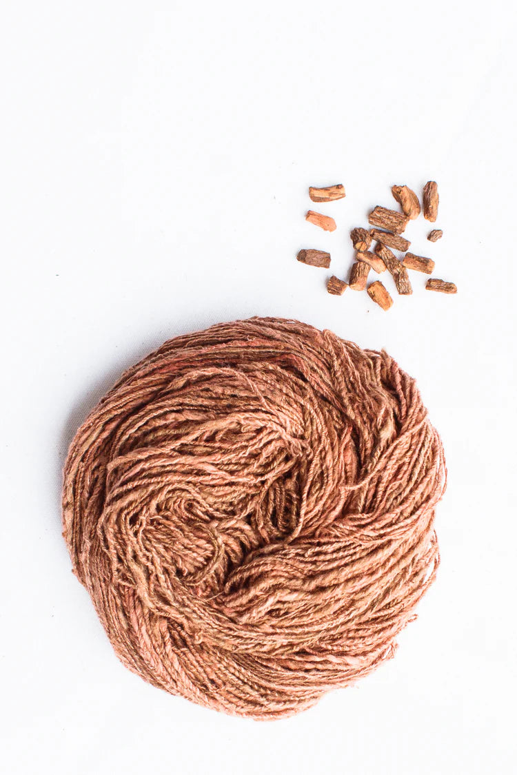 Borocera Silk: Handspun Hope, raw silk look for Elegant Handcrafting Exquisite Yarn