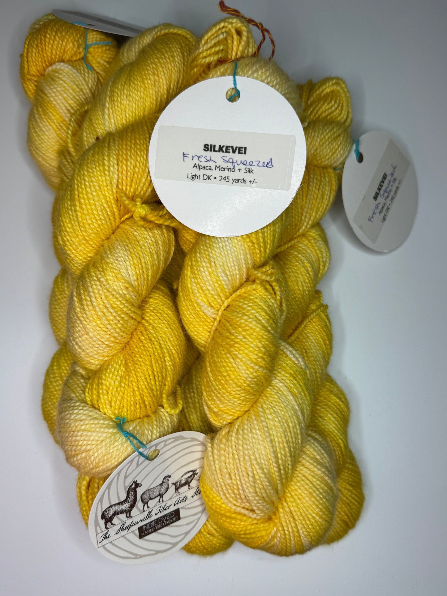 Bamboo, Silk, Merino and Nylon - Texas Mill, Hand Dyed - Premium