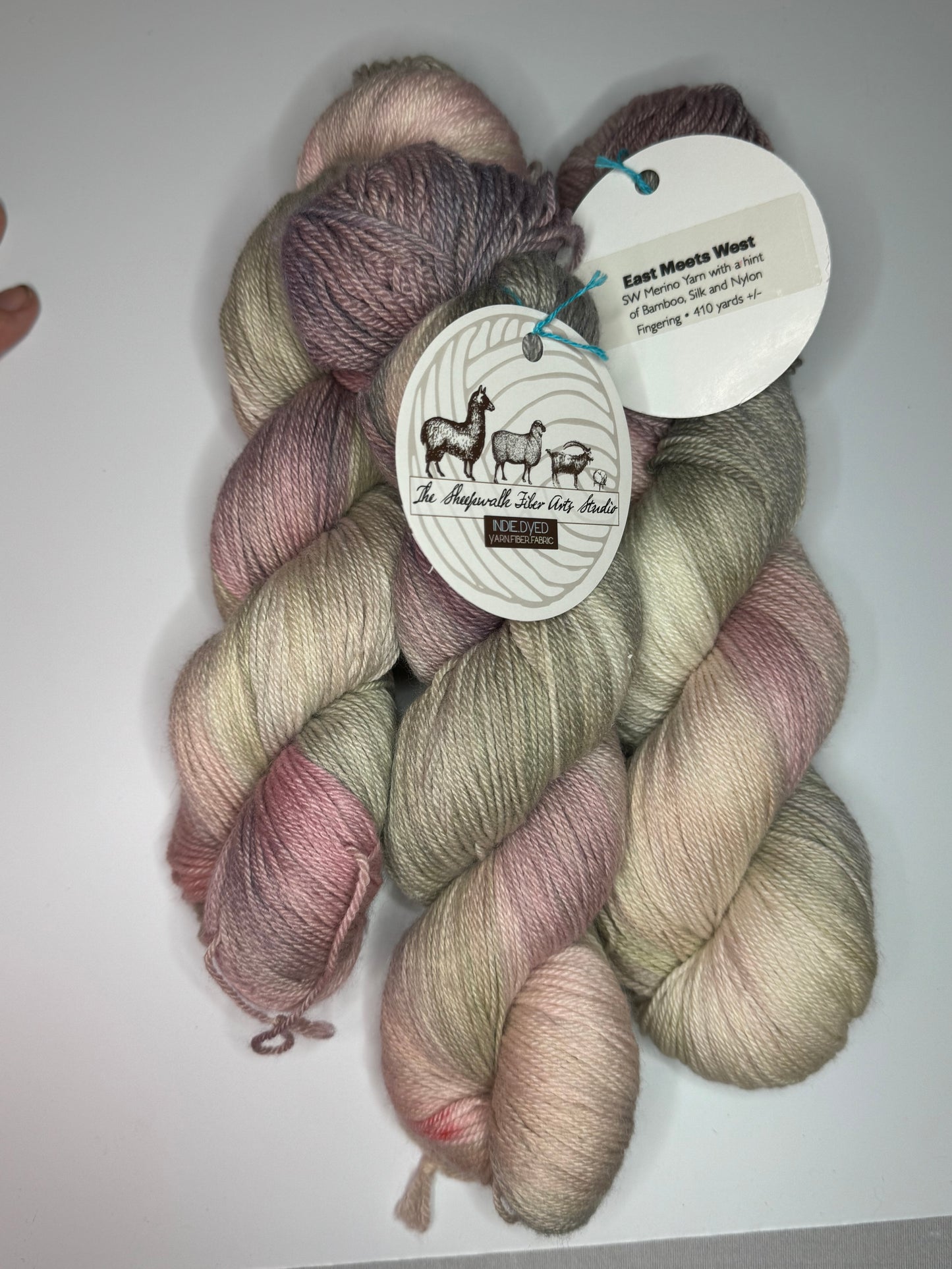 Bamboo, Silk, Merino and Nylon - Texas Mill, Hand Dyed - Premium