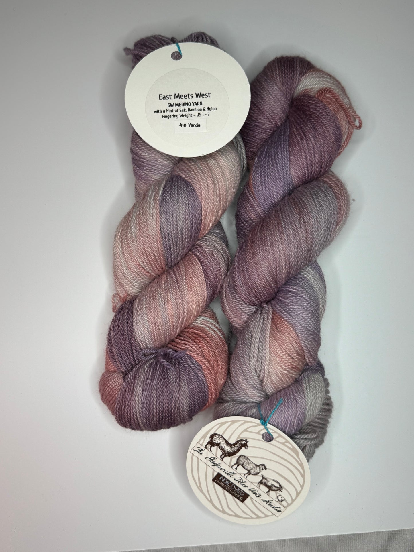 Bamboo, Silk, Merino and Nylon - Texas Mill, Hand Dyed - Premium