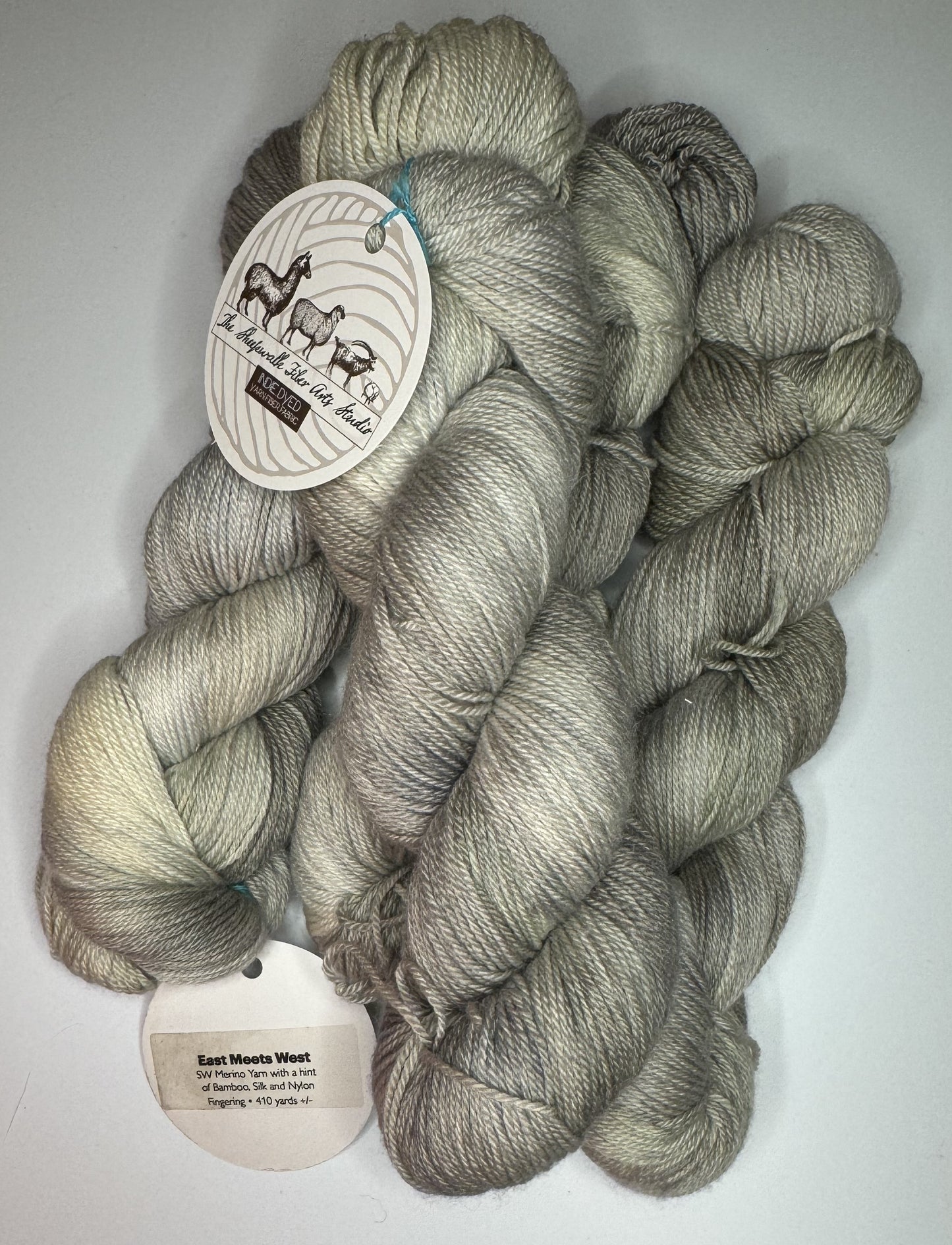 Bamboo, Silk, Merino and Nylon - Texas Mill, Hand Dyed - Premium