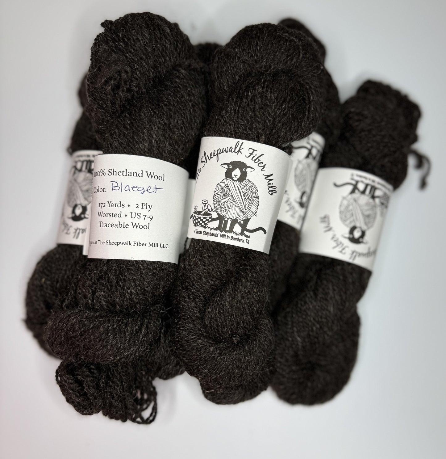 Shetland Wool from Bandera Texas Premium Yarn