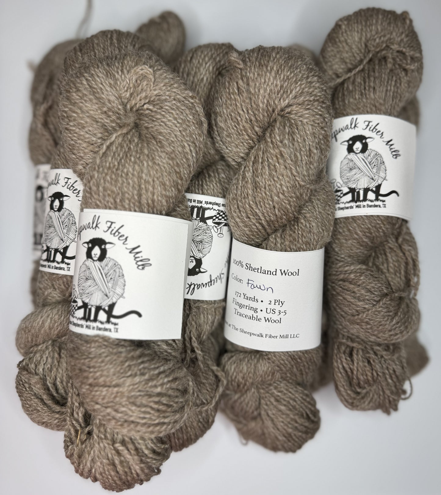 Shetland Wool from Bandera Texas Premium Yarn