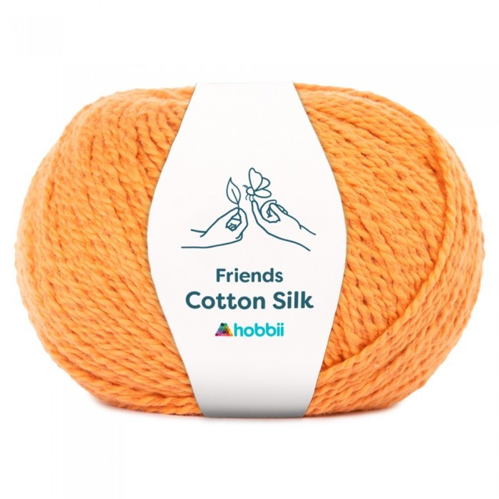 Cotton Silk Soft Blend - Friends by Hobbii Craft Yarn