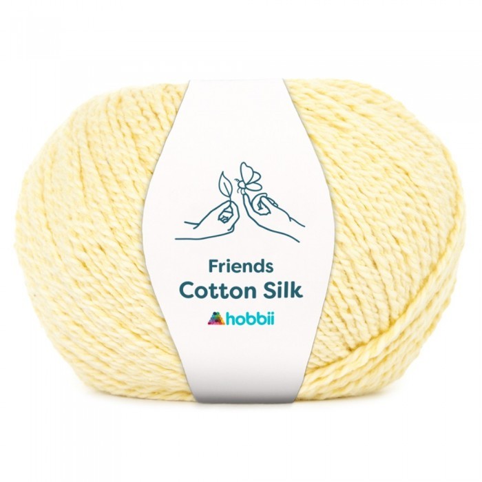 Cotton Silk Soft Blend - Friends by Hobbii Craft Yarn