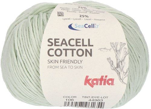 Seaweed (Lyocell) Cotton Blend: SeaCell by Katia Premium Yarn