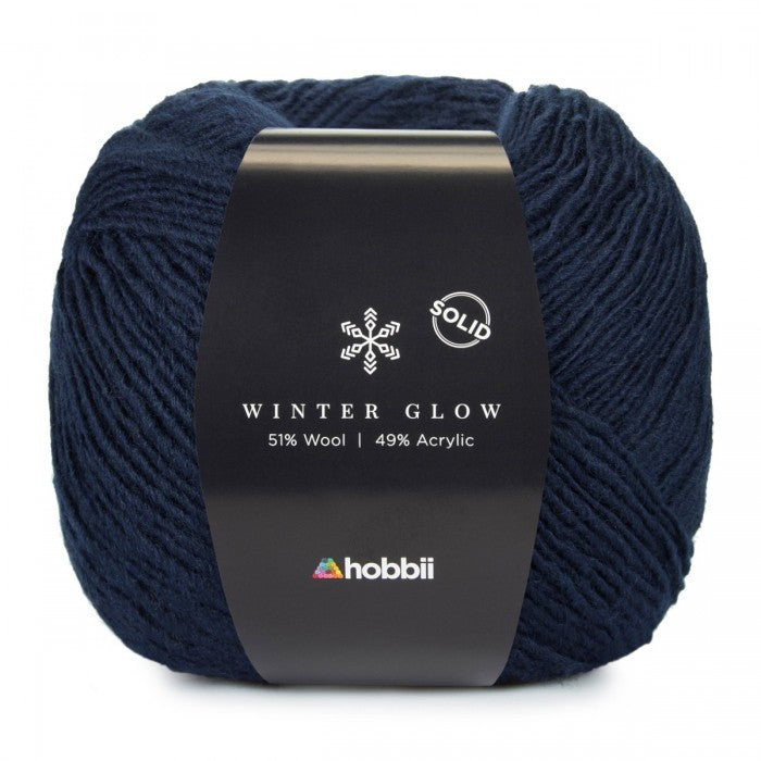 Winter Glow Solid Craft Yarn