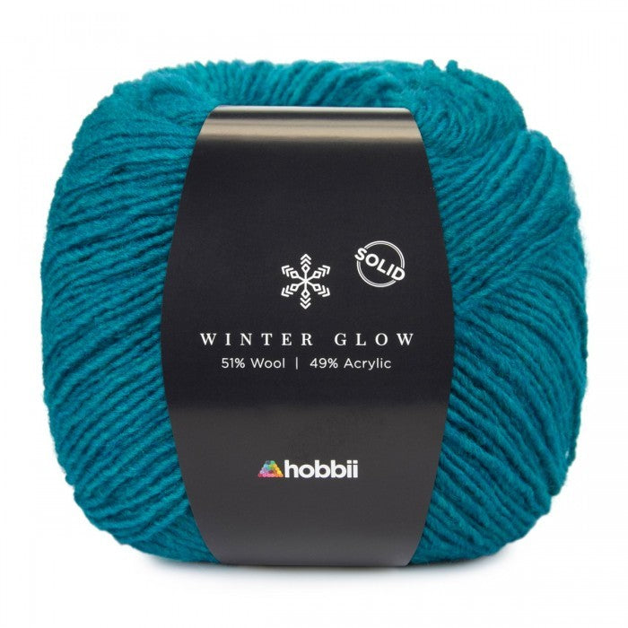 Winter Glow Solid Craft Yarn