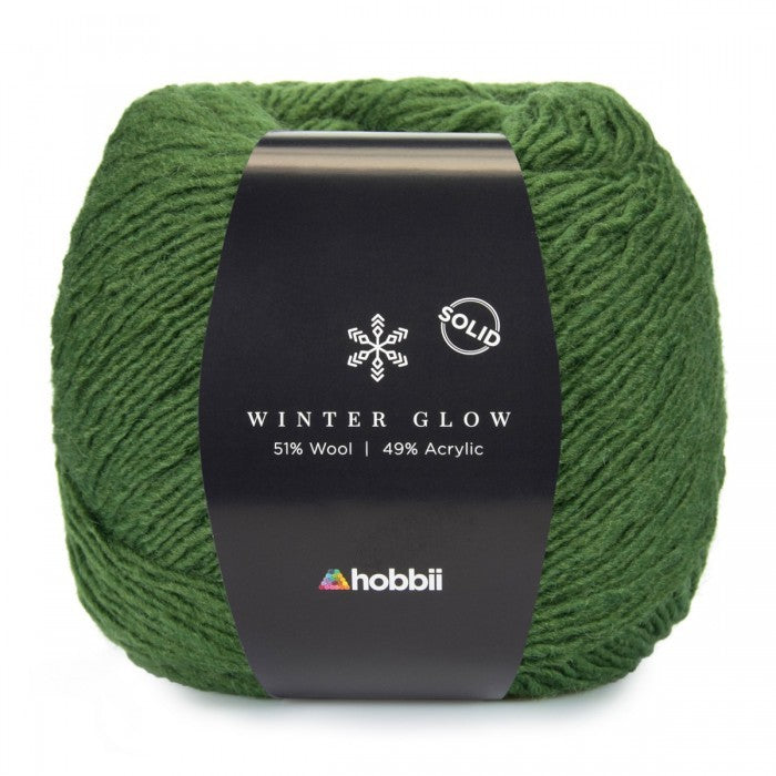 Winter Glow Solid Craft Yarn