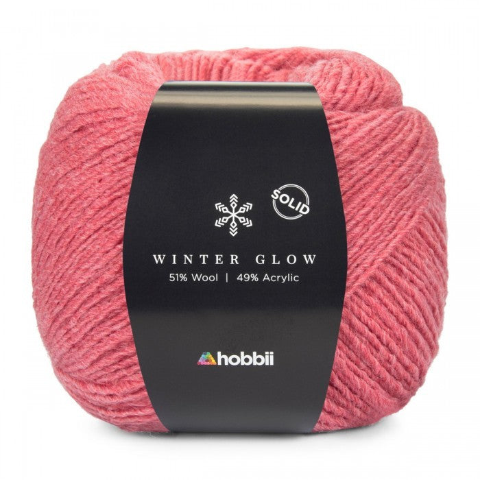 Winter Glow Solid Craft Yarn