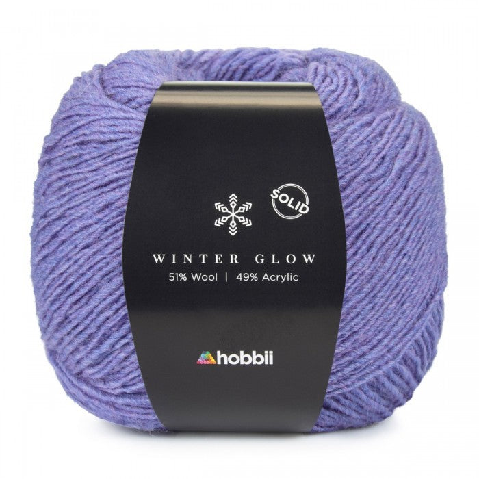 Winter Glow Solid Craft Yarn